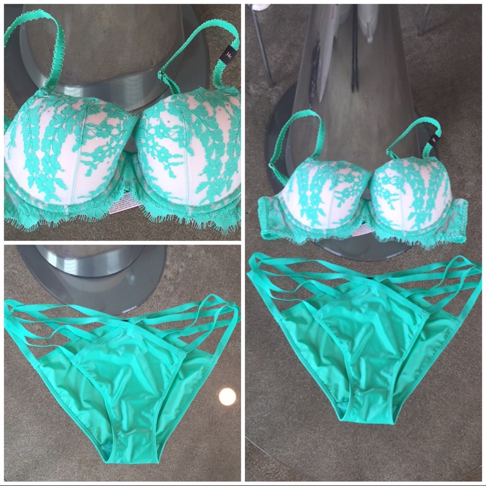 ❤️Sexy VS Dream Angels Bra & Bikini 34C/L❤️